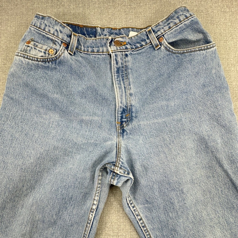 Vintage Levi's 550‎ Jeans Womens 16 Reg Blue Denim Relaxed Fit Tapered Leg USA M - Picture 3 of 12